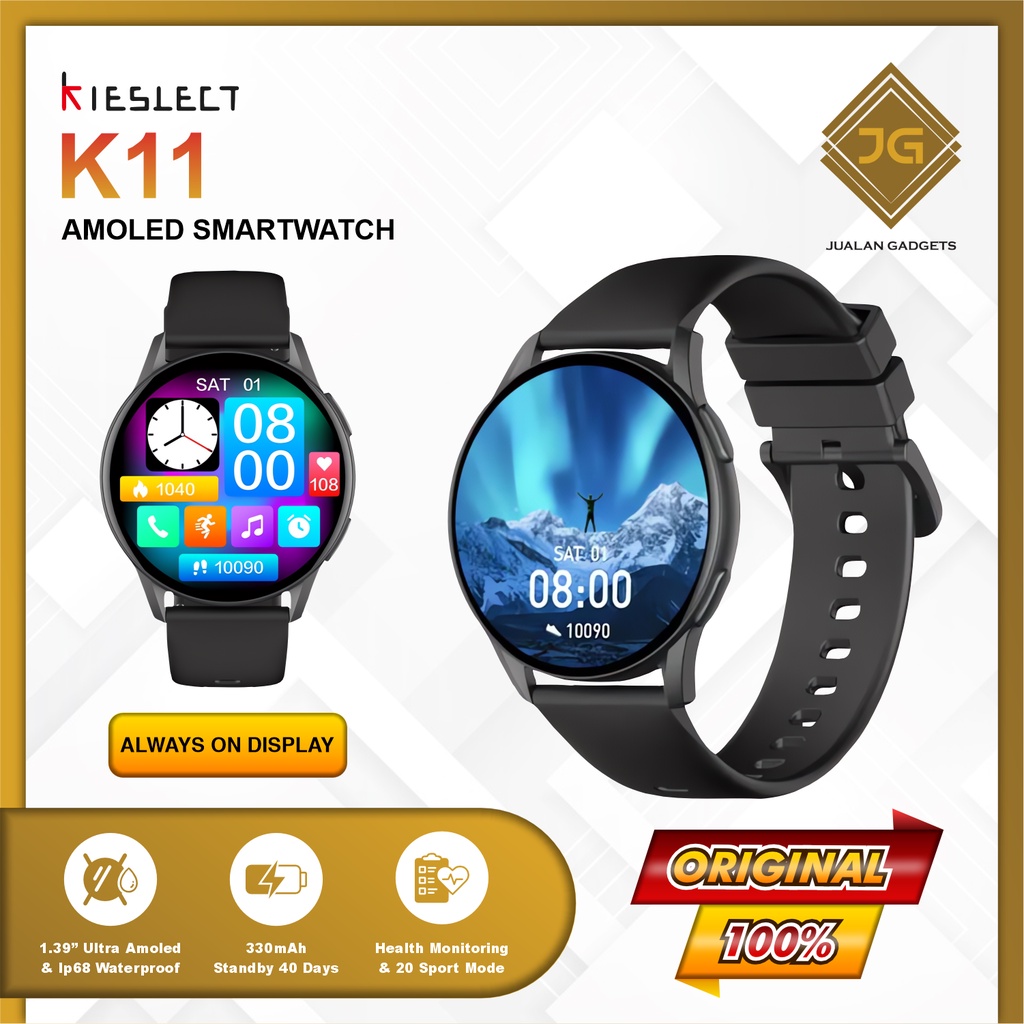 Smartwatch Kieslect K11 Ultra AMOLED - Garansi