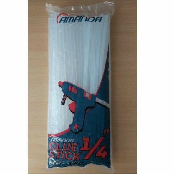 

Refill Lem Tembak glue gun Kecil Amanda 1/4 Inch panjang 30cm