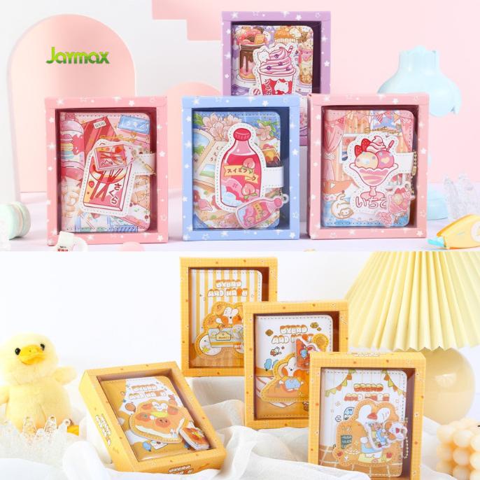 

Magnetic Notebook Snack Diary / Jurnal Agenda Buku tulis / Buku Saku
