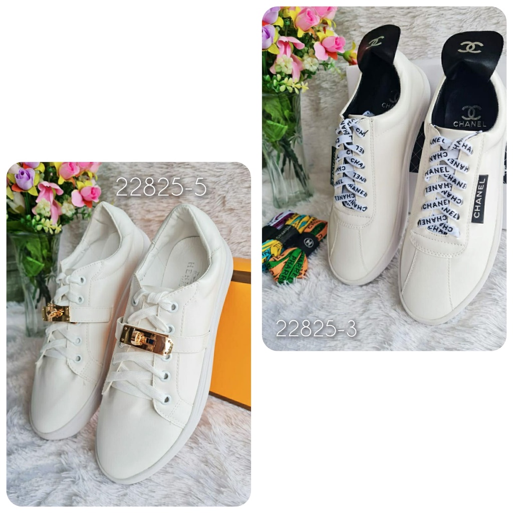 NEW ARRIVAL.BESTSELLER!!! SEPATU WANITA IMPORT SNEAKER KULIT  KODE: H 22825-5 KODE: CNL 22825-3