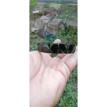 gelang giok black jade