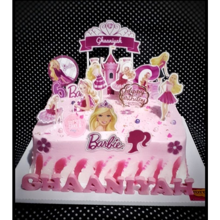 Kue ulang tahun 2 karakter / Kue Enak BLACKFOREST Birthday Cake  Kue Ulang Tahun selamat hari guru kue Ultah (22cm )
