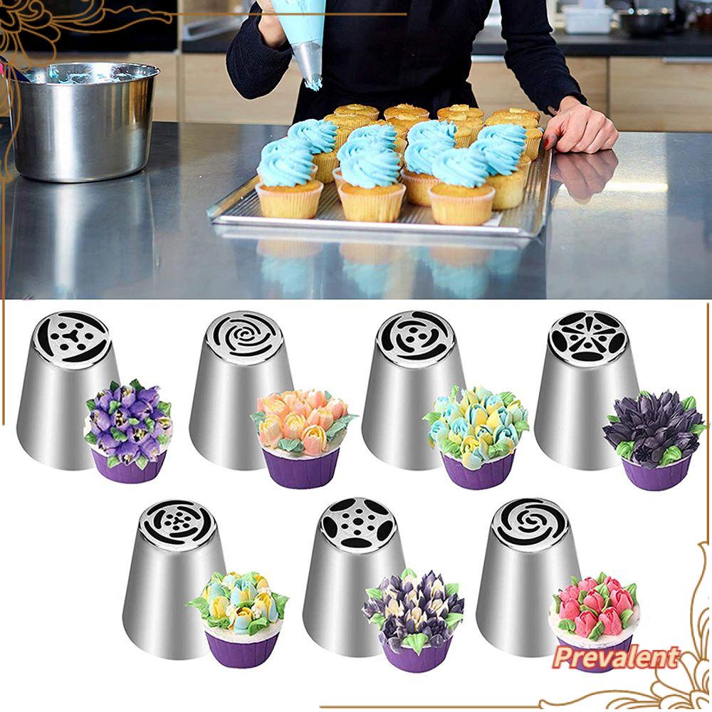 Preva Flower Frosting Tip Tools Bunga Mawar Cupcake Perlengkapan Baking Icing Piping Nozel