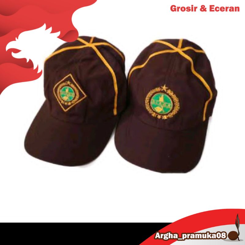 Topi Siaga Pramuka Premium isi 10 pcs