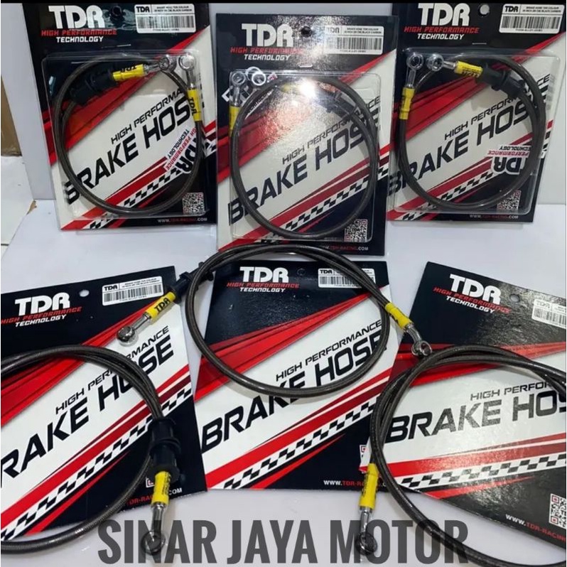 selang rem tdr 35 inch karbon depan