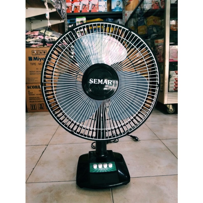 Desk Fan Kipas Angin Meja Duduk Semar 12in 12 Inch Angin Kuat