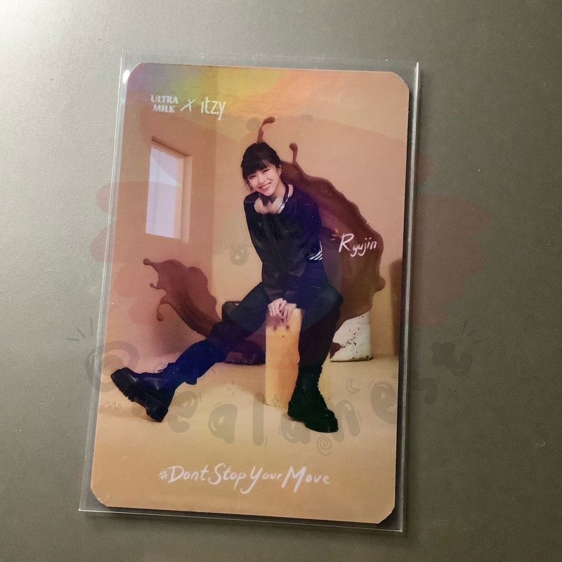 itzy ryujin ultramilk concept pc photocard