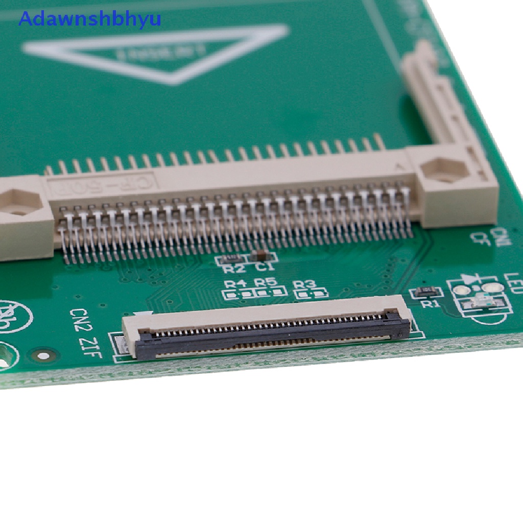 Adhyu 1Pc CF compact flash card to 1.8 Inch ZIF/CE adapter Untuk ipod 5G 6G HDD ID
