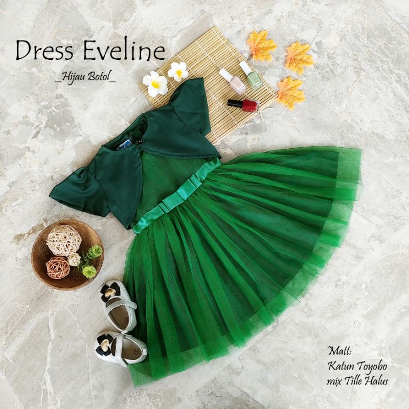 dress eveline natal dan dewasa /dress natal terbaru /christmas dress anak dan dewasa /kostum natal anak