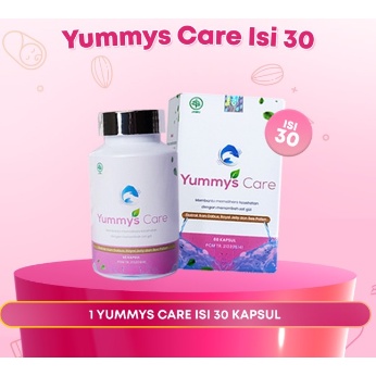 Pelancar Asi Suplemen YUMMYS CARE Kapsul ekstrak ikan gabus dengan Royal Jelly dan Beepolen / 60 Kapsul 30 Kapsul Pelancar Asi Yummys Care