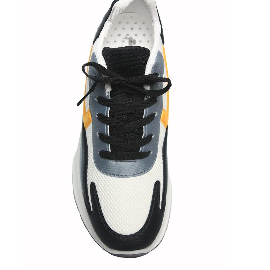 [PRODUK BWQPJ] Dr. Kevin Sepatu Sport Pria Men Sneakers 889-033 - Putih/Kuning 0L9