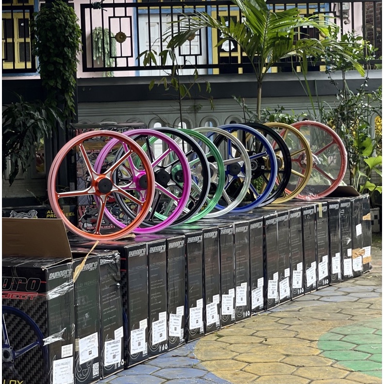 vleg enkei 511 505 magicboy dynopro mandalika yamaha fizr jupiter ungu hitam biru pink orange hijau 