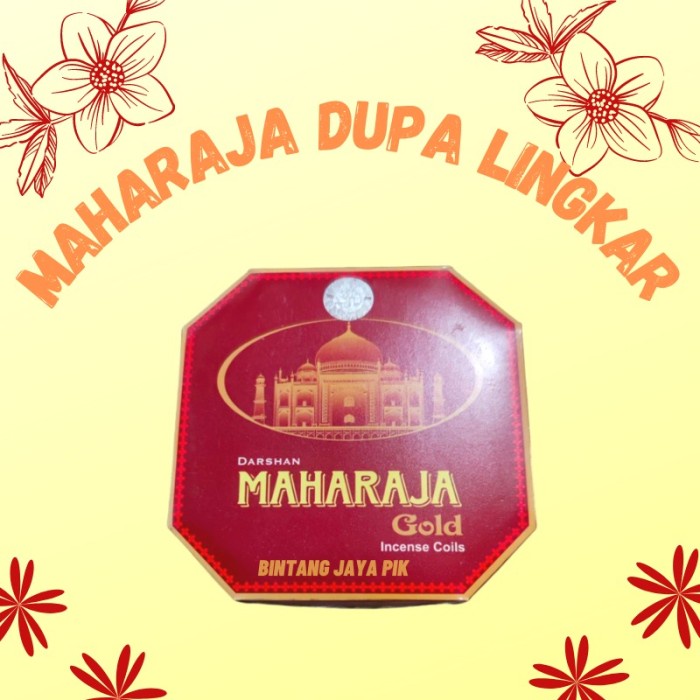 DARSHAN MAHARAJA COIL / DUPA LINGKAR INCENSE COIL (HIO INDIA)