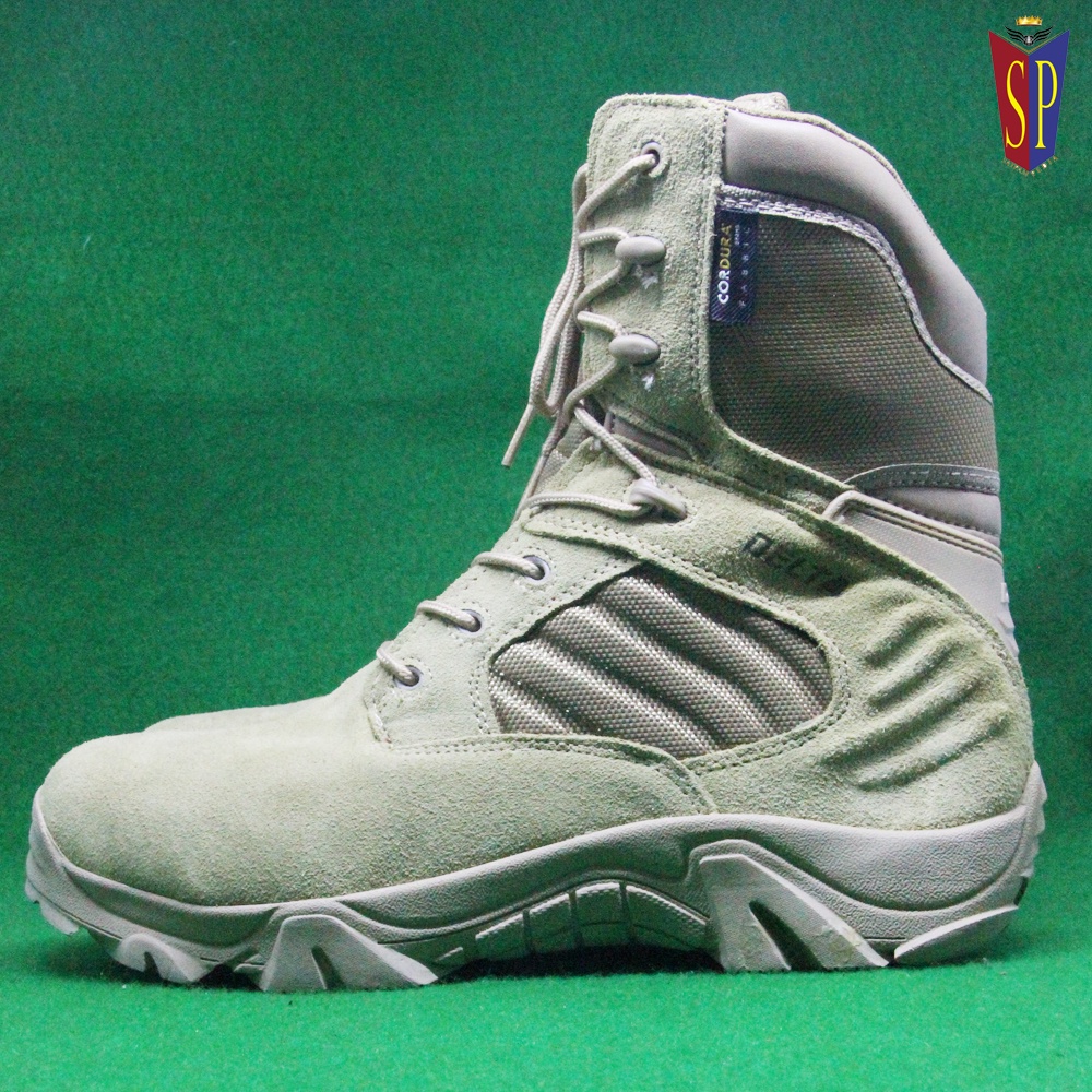 Sepatu Tactical Cordura Delta Boots 8 Krem - Sepatu PDL Tactical