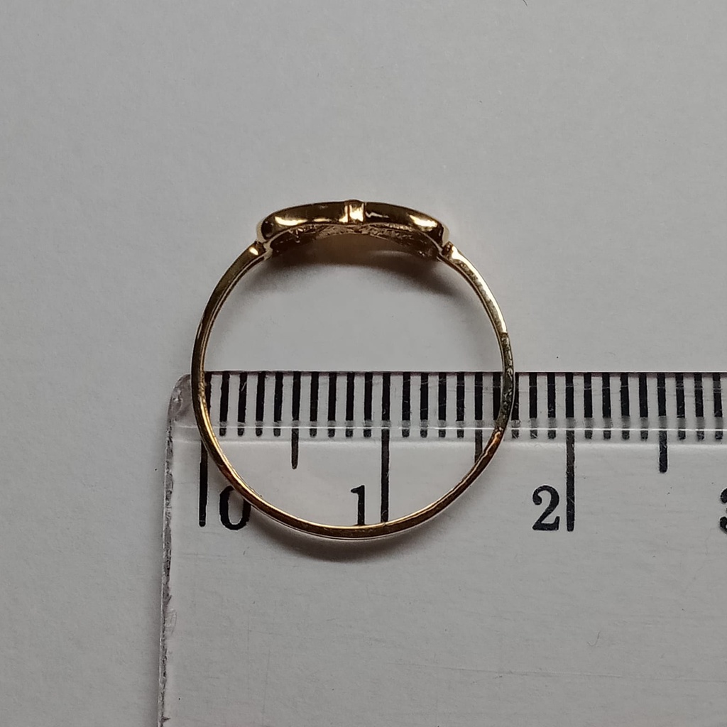 Cincin emas 17k - 0.95 gr kadar 750 - 4063