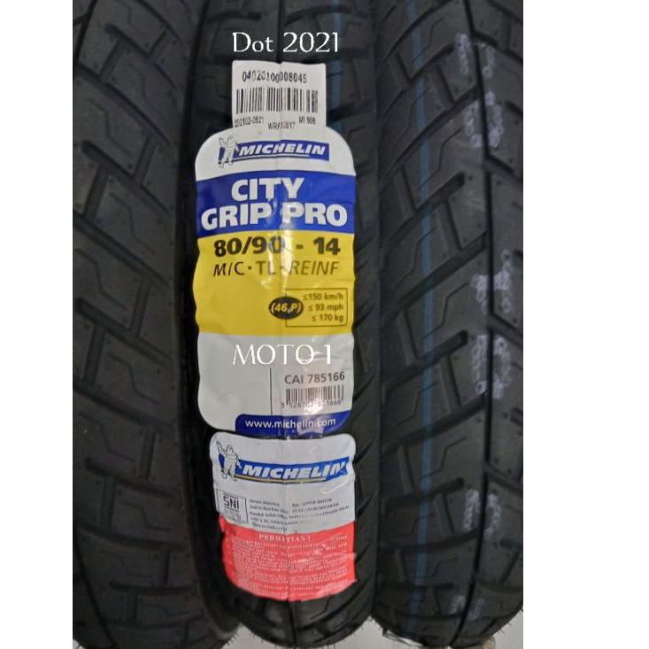 Special Price.. BAN MICHELIN - CITY GRIP PRO - TUBELESS (70/90 - 80/90 - 90/90 - 80/80 - 90/80 - 110
