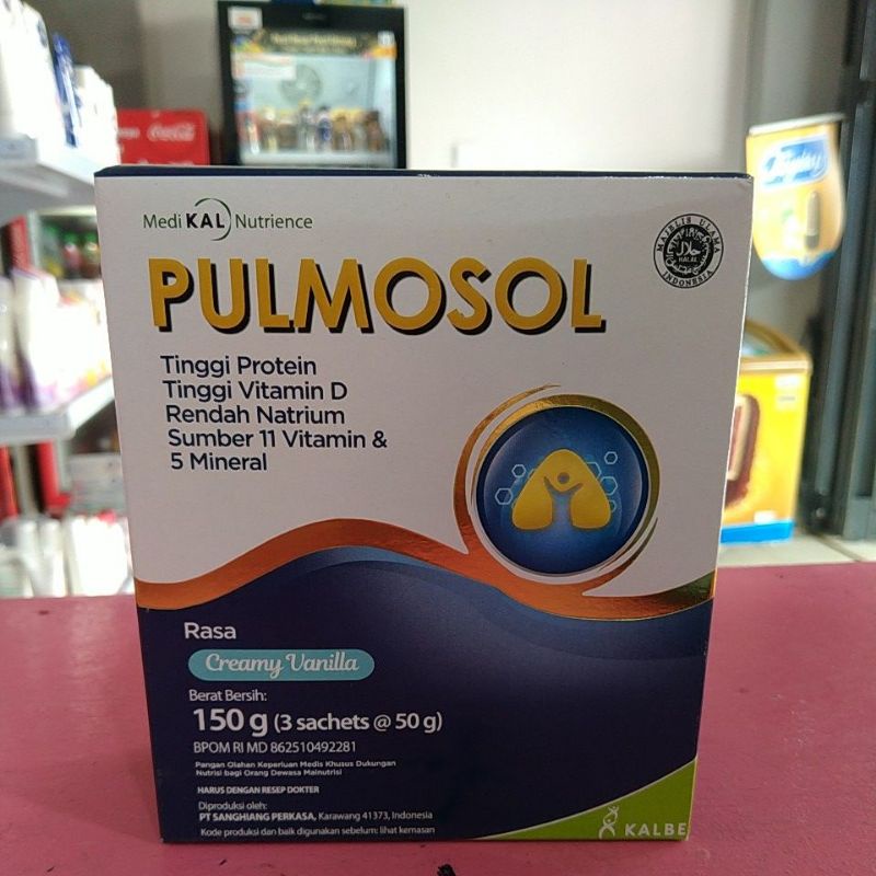 

Pulmosol 150 gr Rasa Vanila