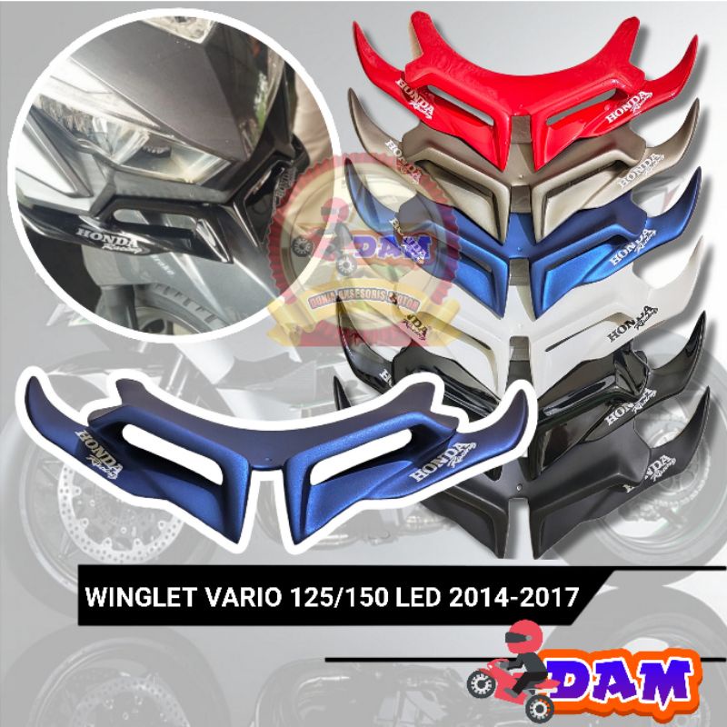 winglet vario 125 150 led 2014 2015 2016 2017