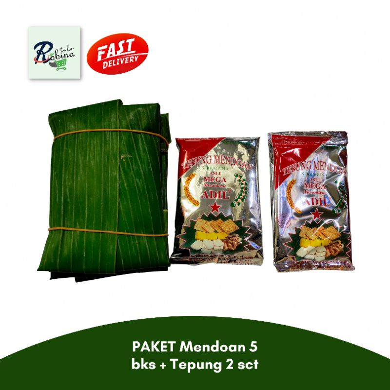 

Paket Tempe Mendoan + Tepung