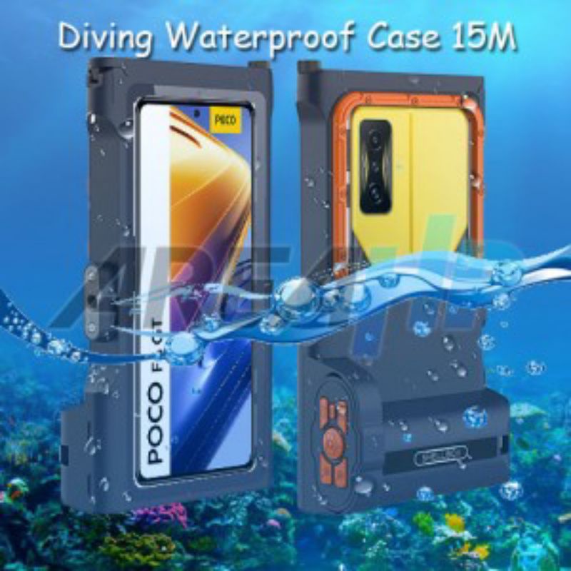 Shellbox Gen 3 Diving Waterproof Case Casing Cover 15M Xiaomi Poco F4,GT