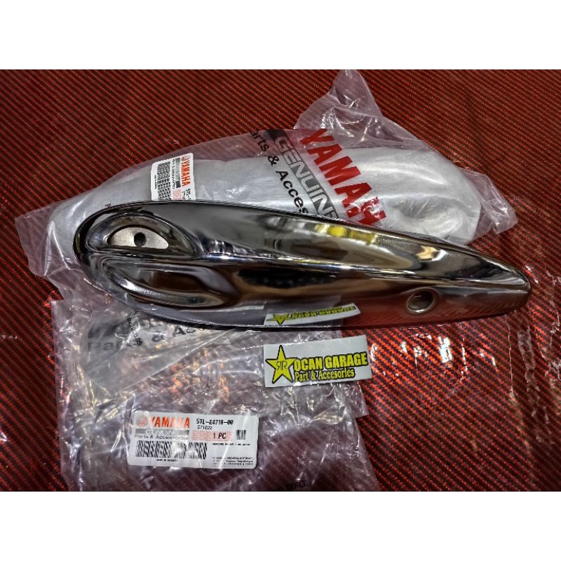 tameng knalpot mio sporty original yamaha cover knalpot mio sporty original yamaha
