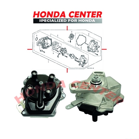 delco delko distributor pengapian city z 2000 2001 2002 sx8 30100-P2A-J01