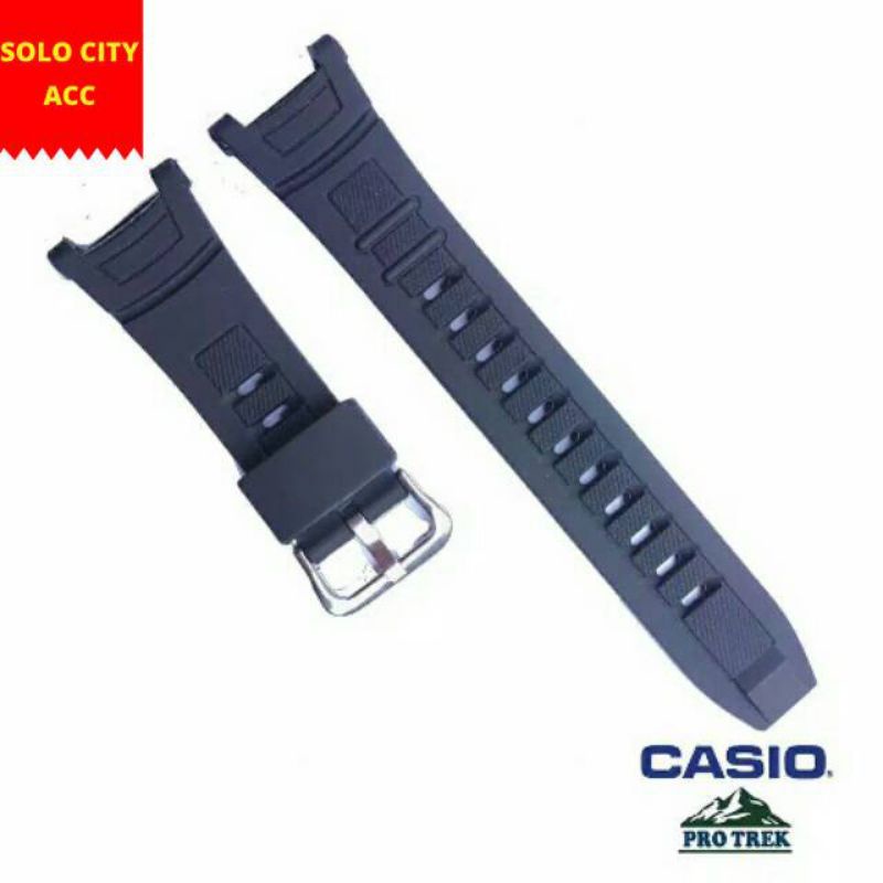 Strap Tali Jam Casio Protrek PRW-1500 PRW1500 Rubber Strap Jam Casio PRW-1500