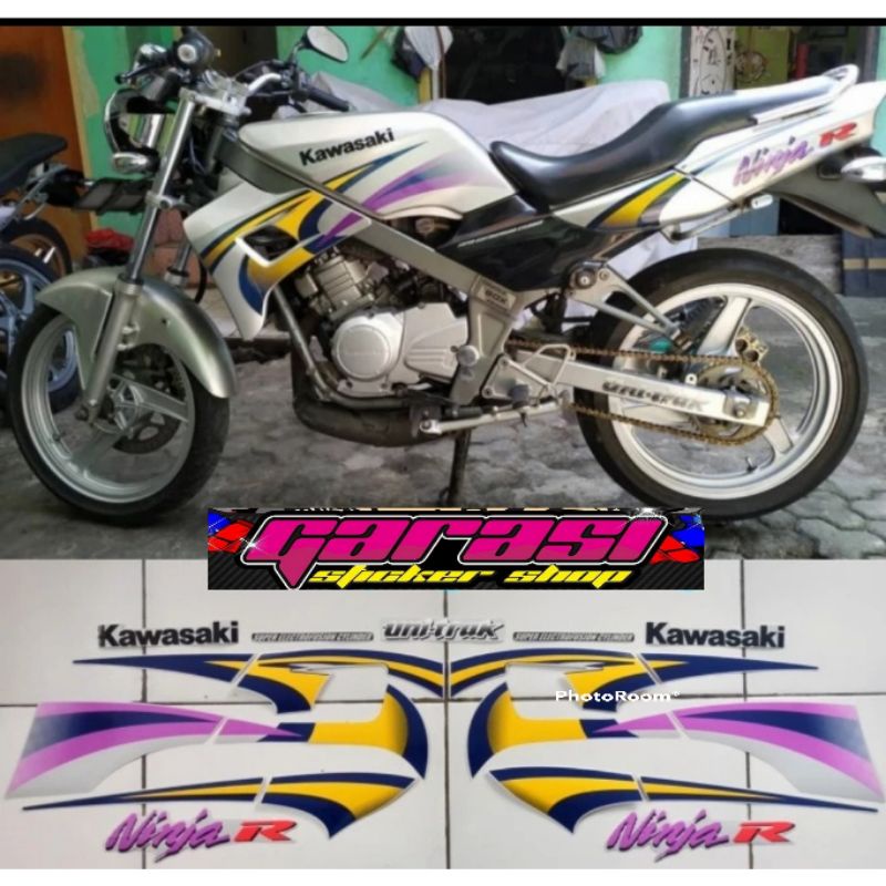 striping ninja kis 2003 silver