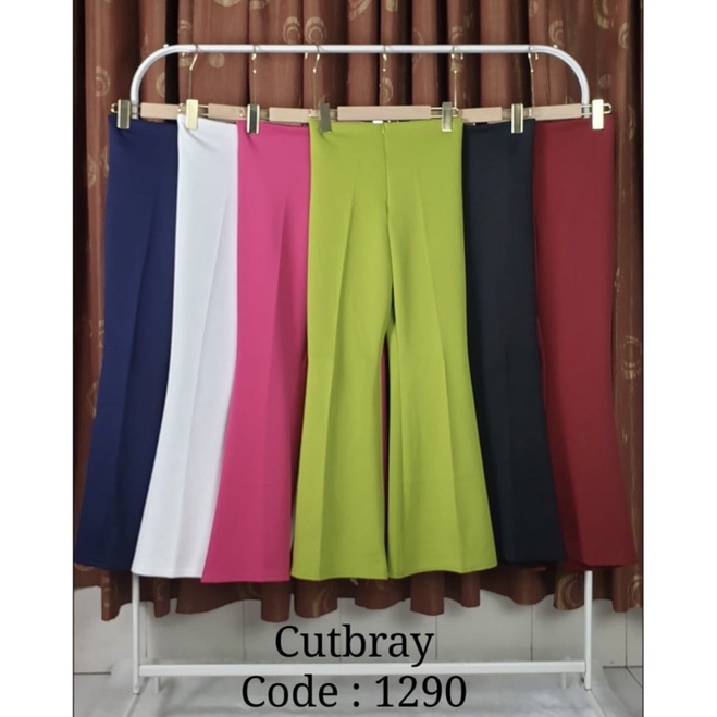 Celana Kulot Panjang Cutbray Scuba Premium