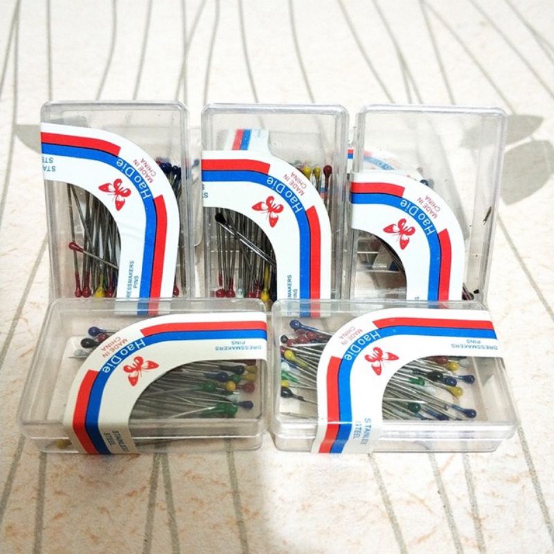 JARUM PENTUL MINI / JARUM PENTUL PREMIUM MIKA / PIN HIJAB / JARUM HIJAB