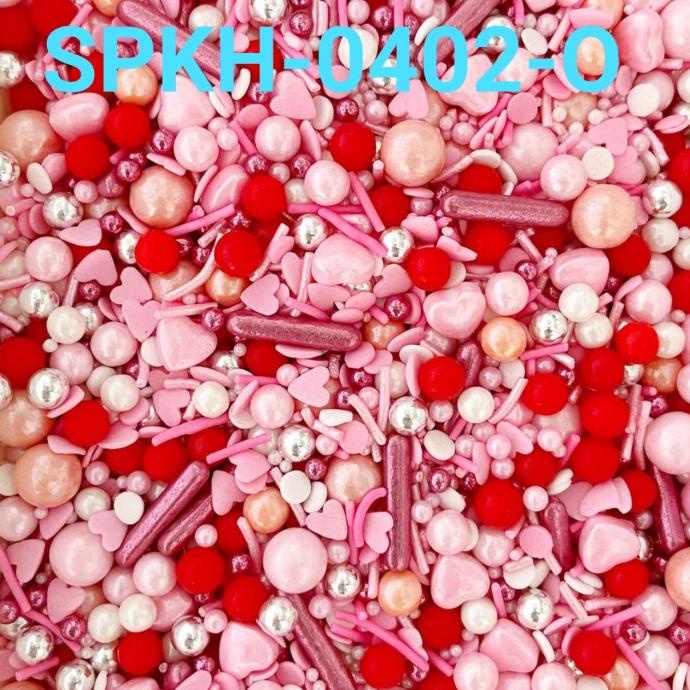 

[ COD ] GR-SPKH-0402 Trimit springkel sprinkles 500gr mutiara pastel ungu pink