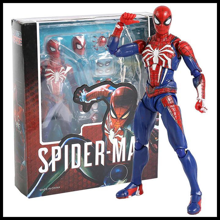 Shf Spiderman Ps4 Advanced Suit Action Figure