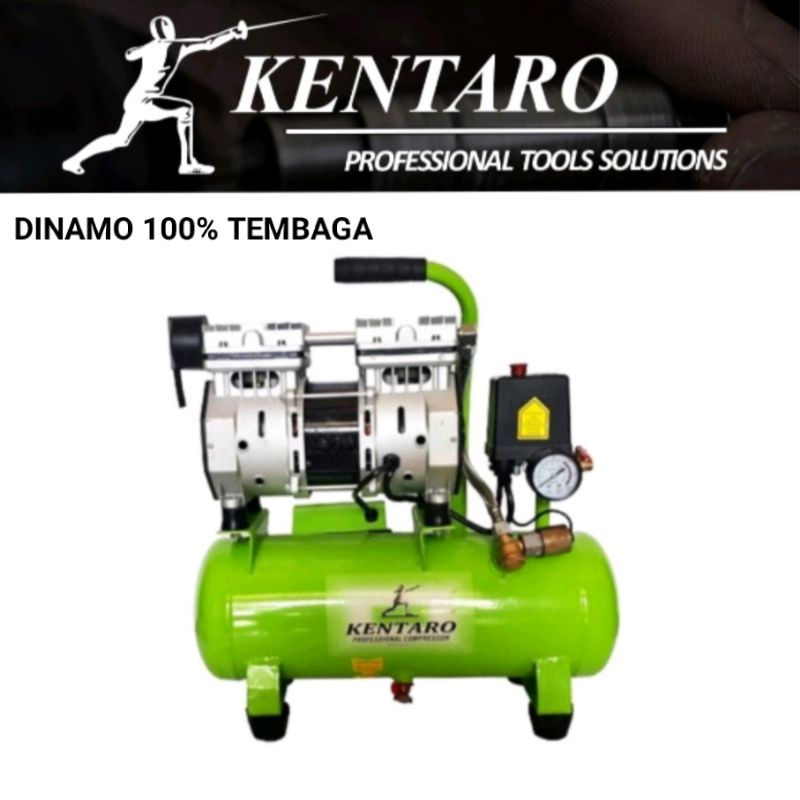 kompresor oiles 3/4HP 9LITER kentaro Japan quality