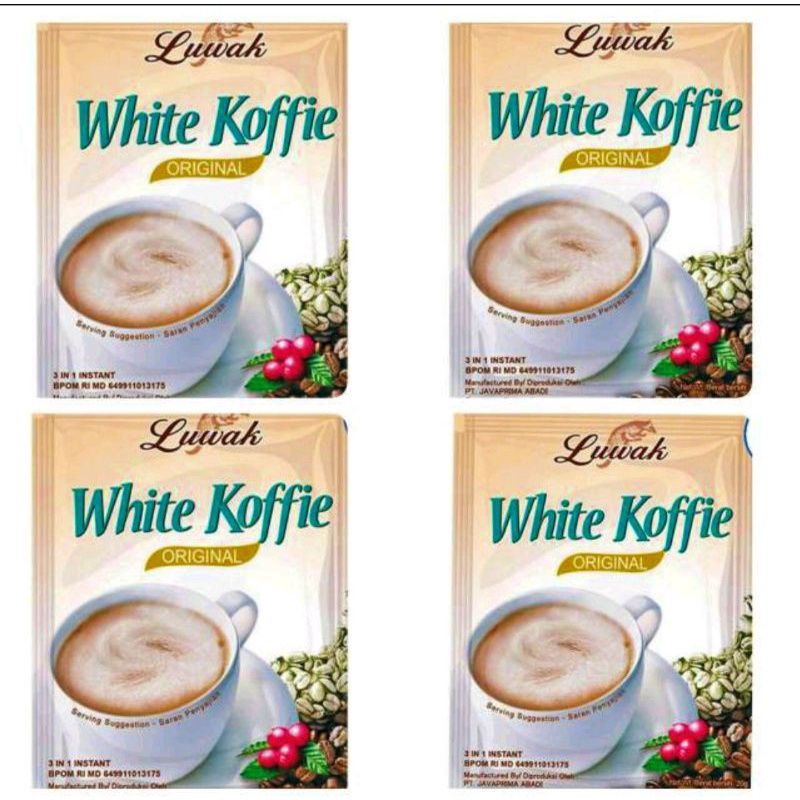 

Luwak White Koffie RENCENG 10x20gr