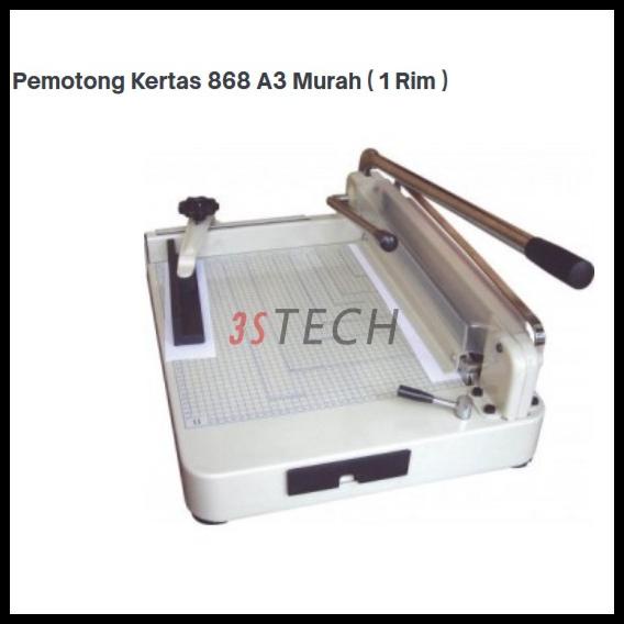 

Promo Alat Pemotong Kertas 868 A3 Murah ( 1 Rim )