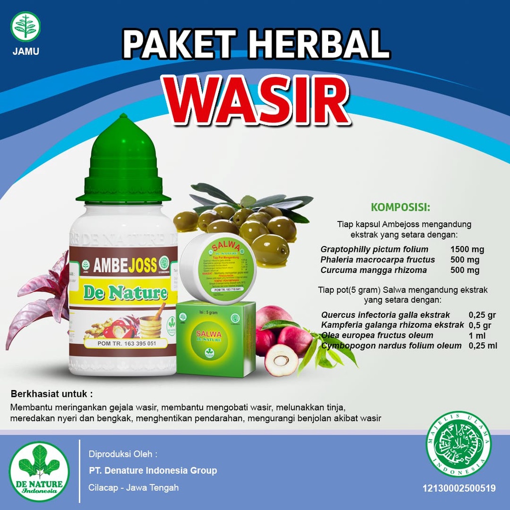 AMBEJOSS SALWA - Obat Wasir Ambeien De Nature