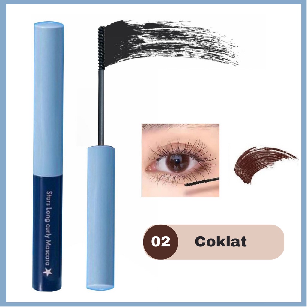 [PAKET HEMAT] BPOM Eye Set Makeup Special Blue Series Maskara Eyeliner Penjepit Bulu Mata 3 In 1