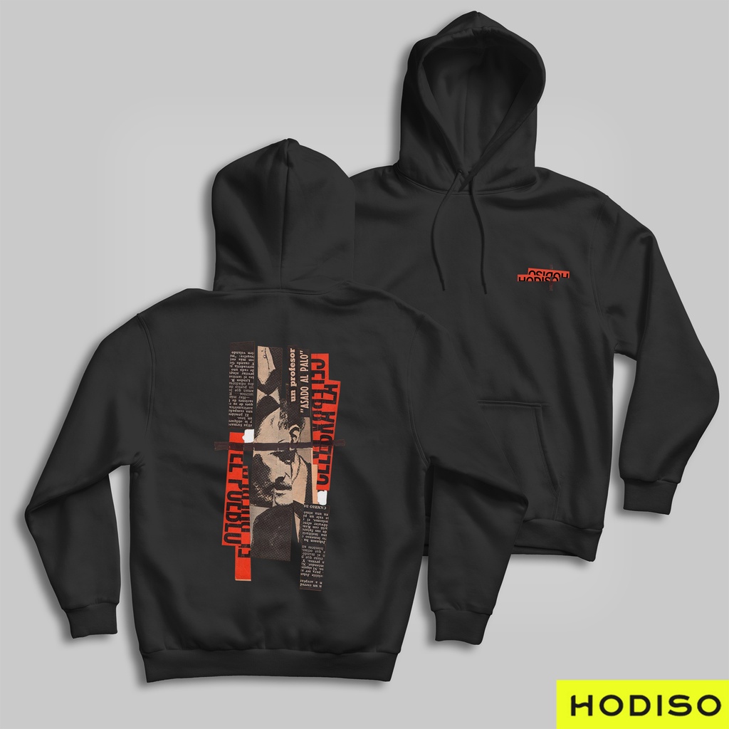 HODISO - Paper Cut Hoodie Jumper Pullover