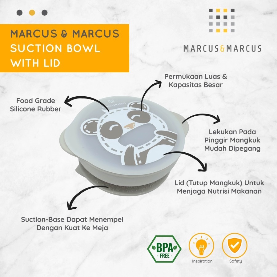 Marcus and Marcus | Meal Time With Panda Gray Package