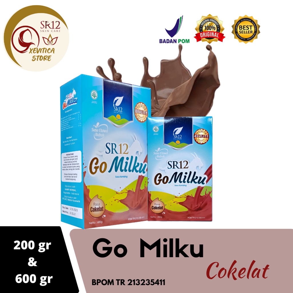 

Flash Sale Go Milku Coklat SR12 Susu Bubuk Susu Penggemuk Badan Herbal Premium Madu Ikan Gabus Daun Kelor