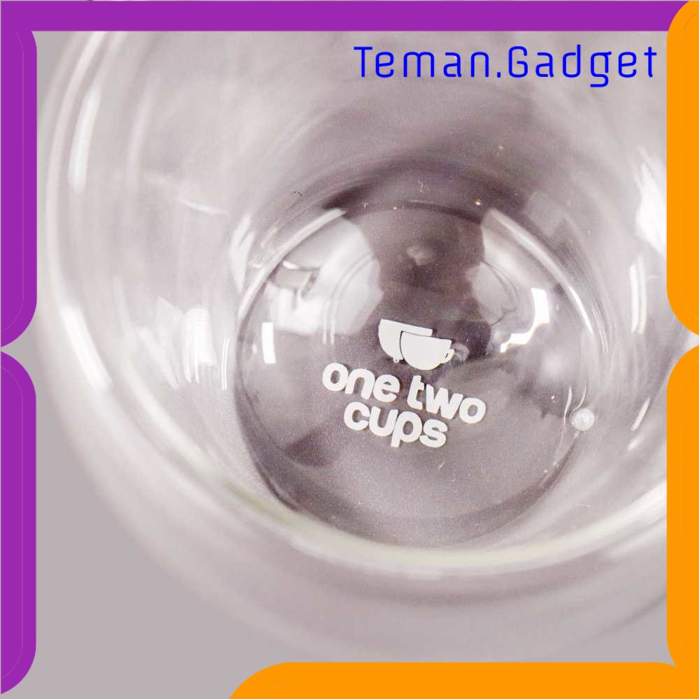 TG - DPR One Two Cups Cangkir Kopi Anti Panas Double-Wall Glass Round