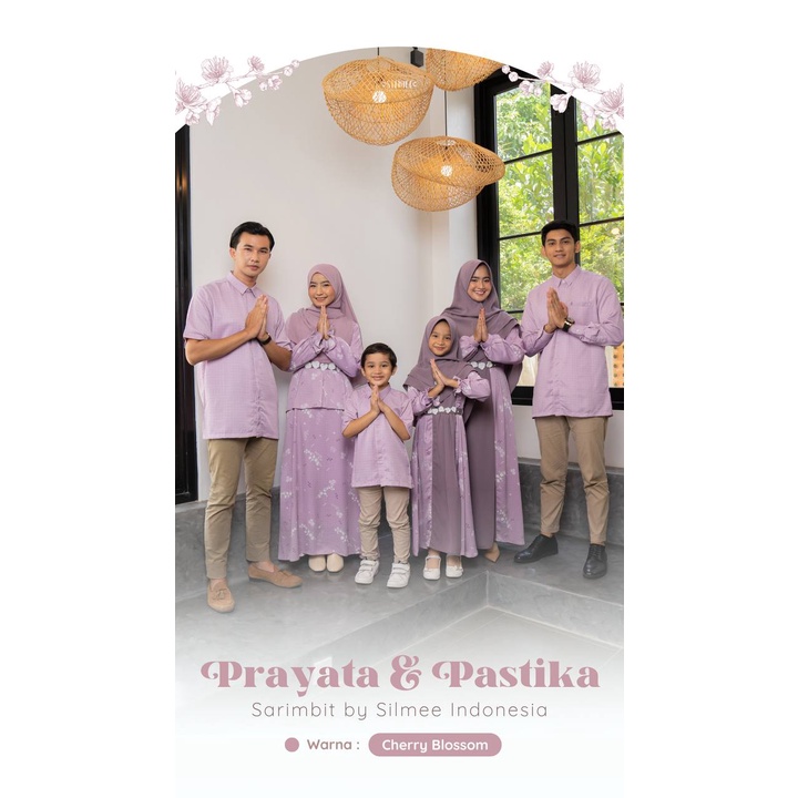 Sarimbit Keluarga. Sarimbit Lebaran. Sarimbit Muslimah. Sarimbit Prayata Prastika - Silmee (PRE ORDE
