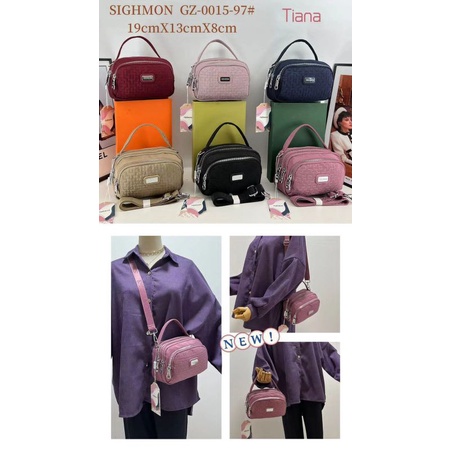 Tas Slempang Dan Dompet wanita Sighmon #0015-97