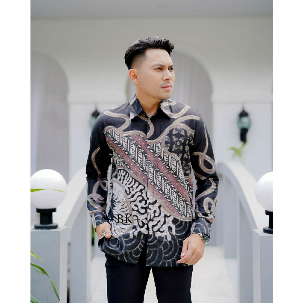Batik Couple Kemeja Tunik Modern Batik Kanza