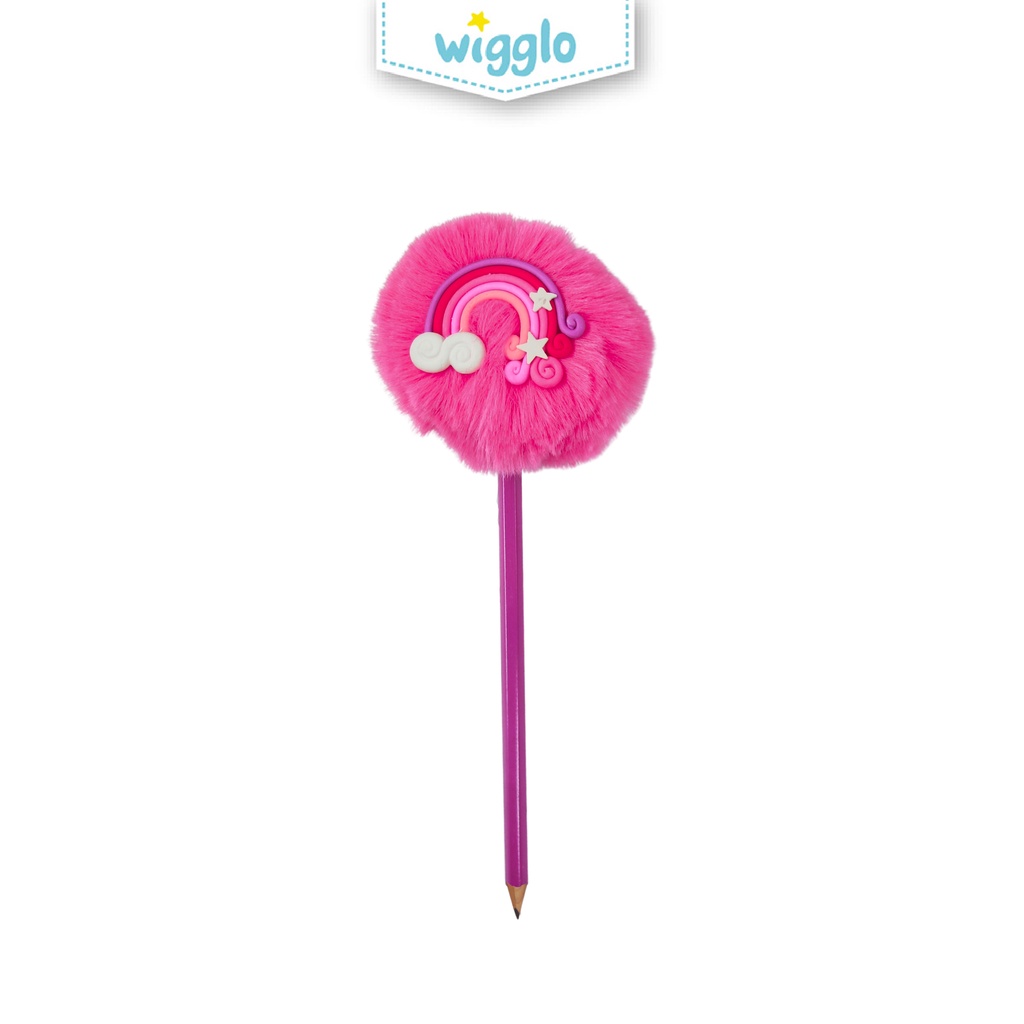 

AT Wigglo Rainbow Topper Pom-Pom Happy Pencil