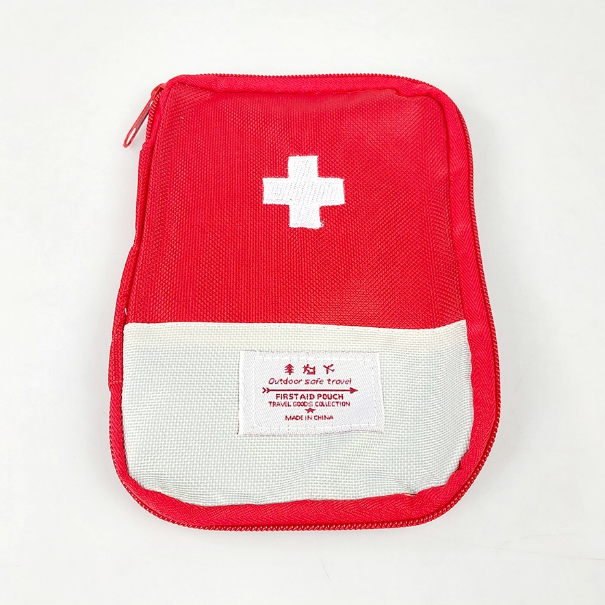 Le Around Mini First Aid Bag Tas Obat P3K - Red - OMHAZYRE