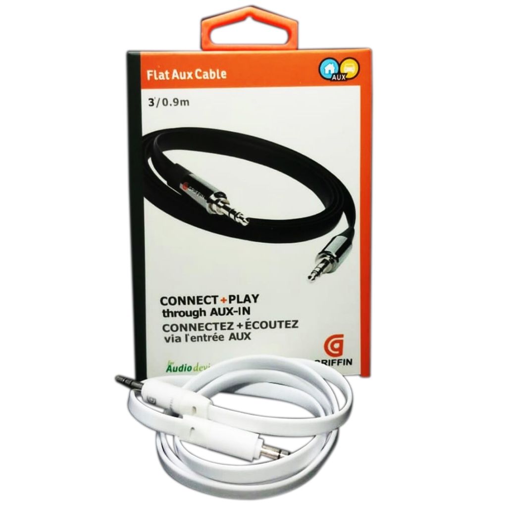 KABEL AUX MERK GRIFFIN 3.5 MM KABEL AUDIO JACK AUDIO