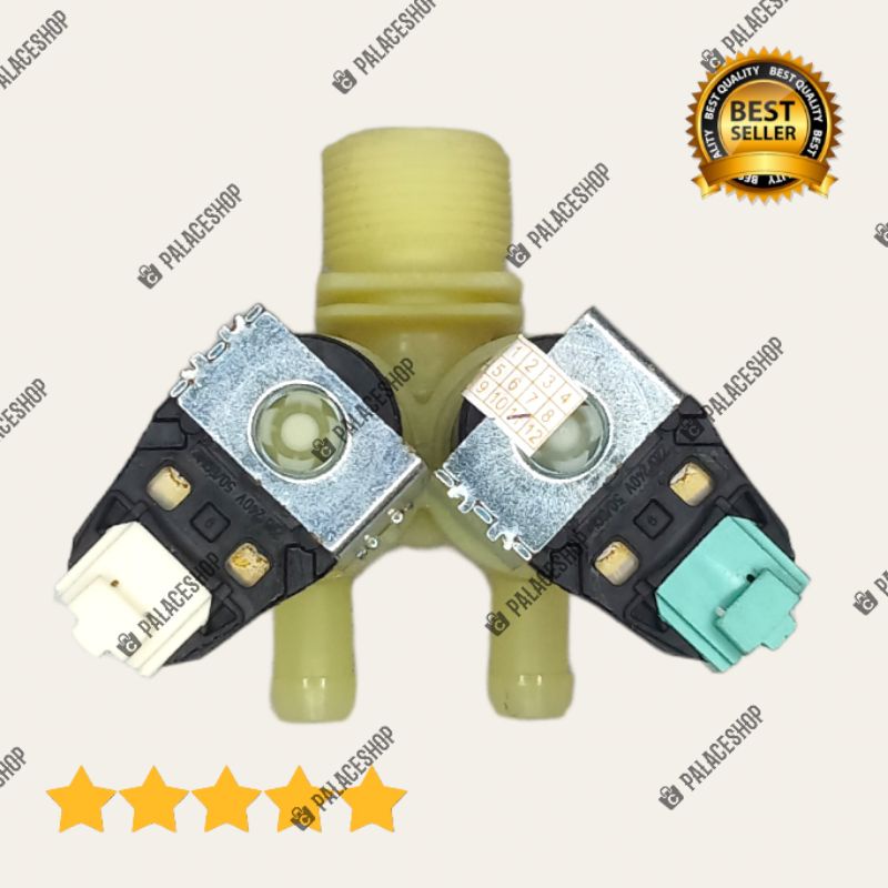 olenoid Valve Water Inlet 2 in 1 Mesin Cuci Electrolux EWF8555 1073