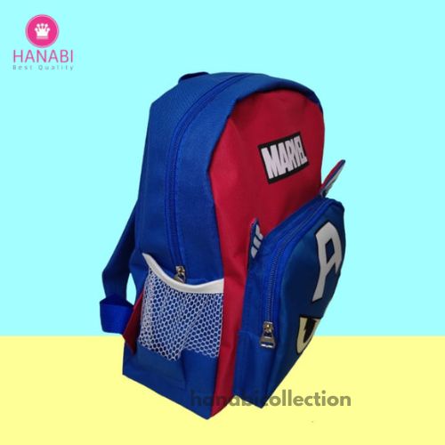 HANABI-tas ransel anak MARVEL tas sekolah tas paud tas tk tas anak laki-laki