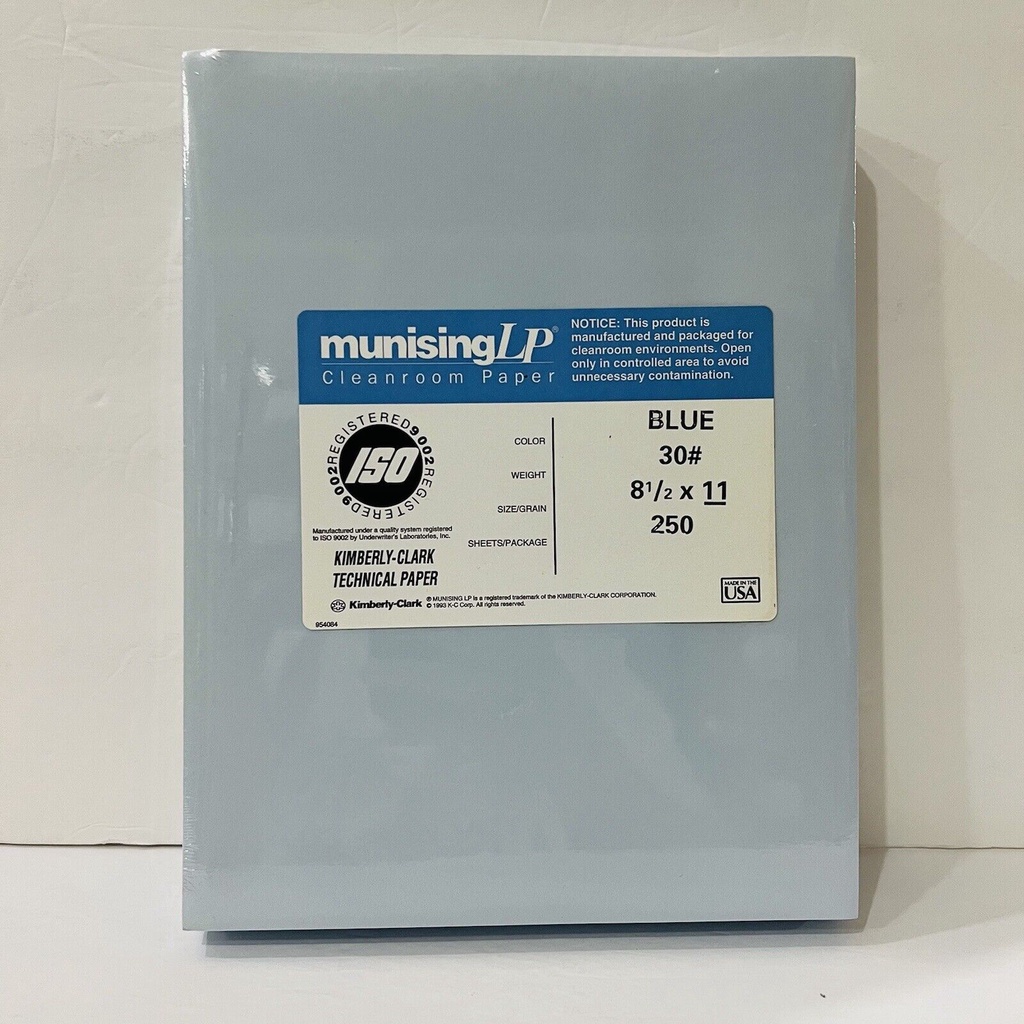 

(Khusus BATAM) Kimberly Clark Munishing LP Cleanroom Paper 210 mm x 297mm (Blue, Green, Orange, Pink, White, Yellow) | Kertas Cleanroom